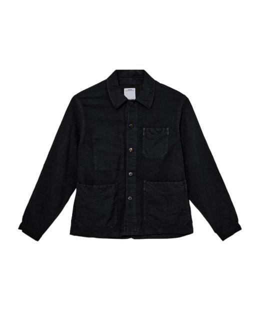 Visvim Blue Long Sleeve Casual Jacket for men