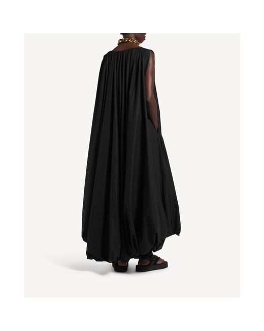 Balenciaga Black Cristóbal Gown Dress