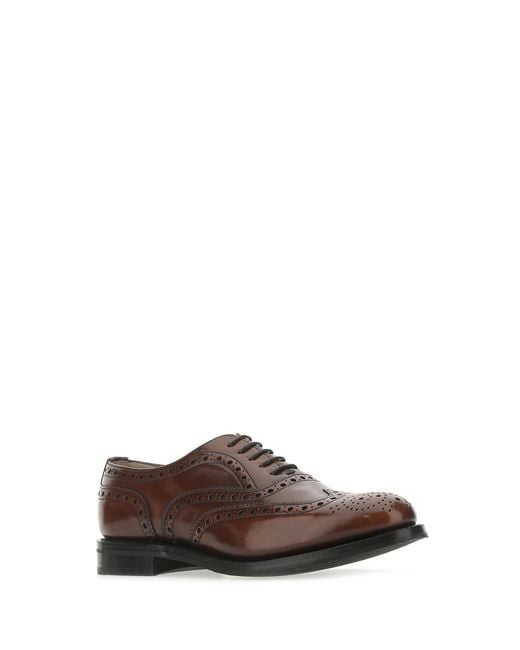 Church's Brown Burwood Wg Lace-Up Oxford Brogues