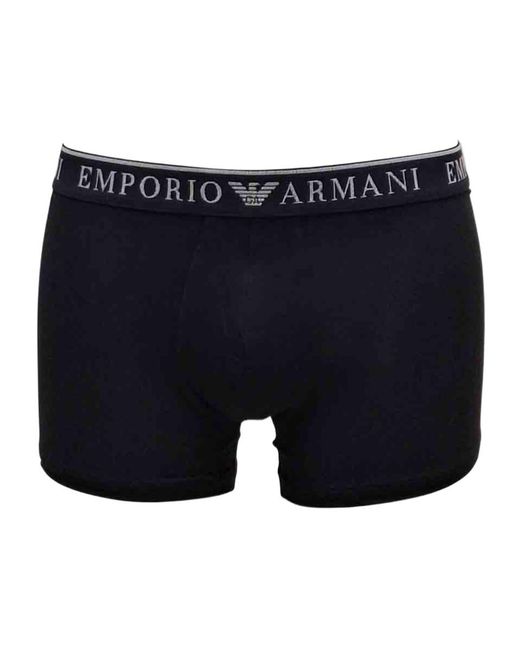 Emporio Armani Blue Elastic Waist Underwear Two-Piece for men