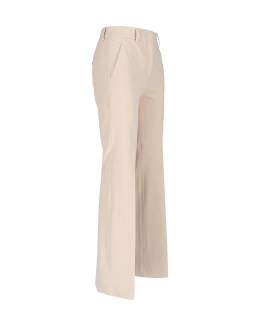 Incotex Natural Flat Front Pants