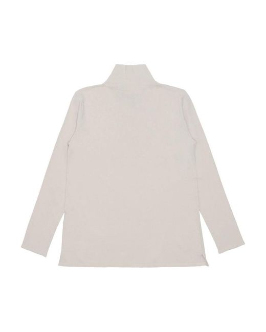 Max Mara White Long-Sleeved Pullover