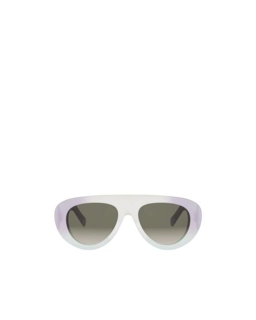 Céline Metallic Full-Rim Sunglasses