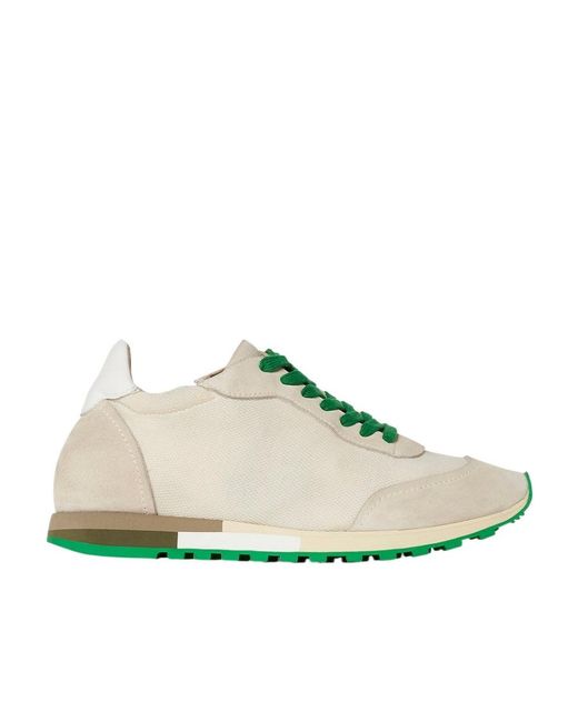 The Row Multicolor Owen Runner Panelled Sneakers