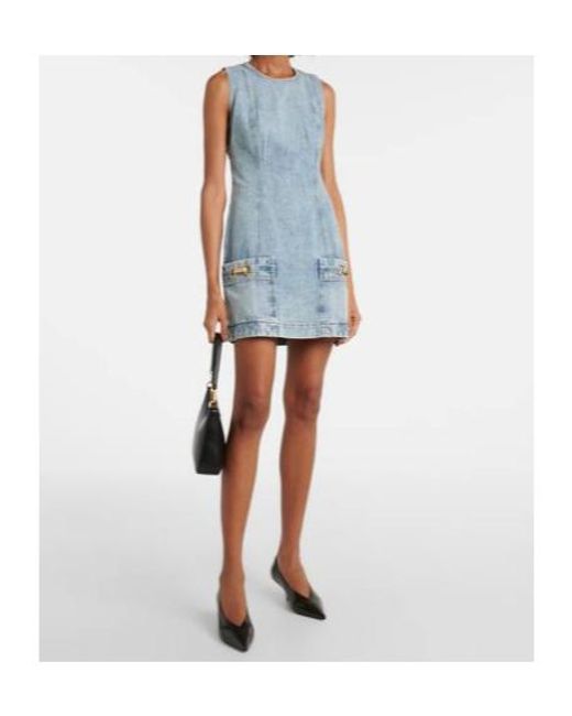 Stella McCartney Blue Denim Minidress