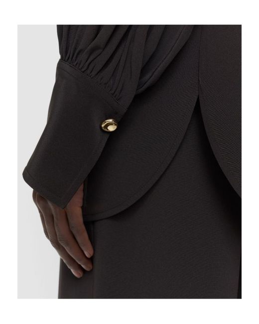 Joseph Black Relaxed Button-Up Shirt