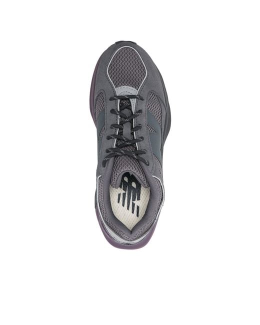 New Balance Gray Laced Sneakers