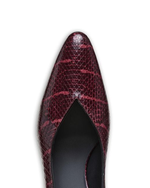 Alaïa Purple Alaïa Cone Slip-On Pumps