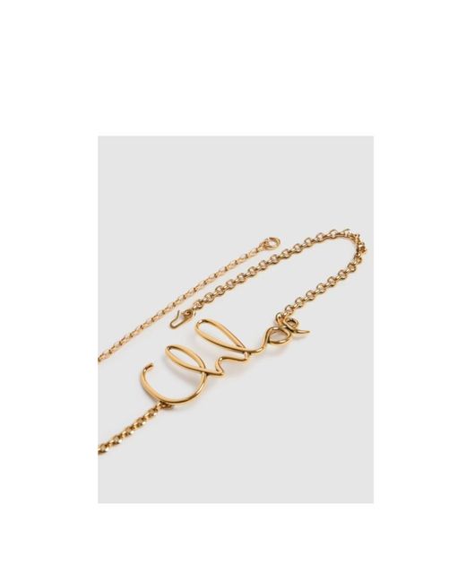 Chloé White Logo Belt