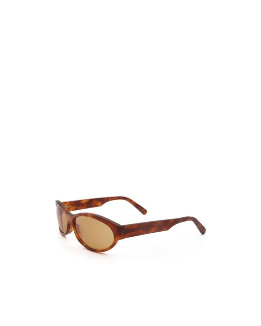Marni Yellow Geometric Frame Sunglasses for men