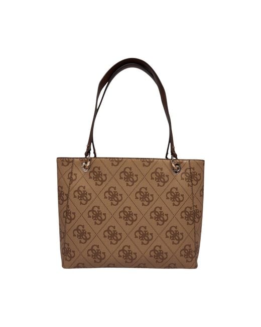 Guess Brown Double-Handled Handbag