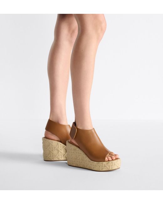 Dior Natural Attitude Wedge Sandal