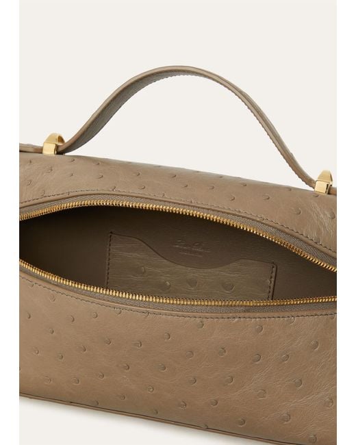 Loro Piana Brown Extra Bag L23 Shoulder Bag