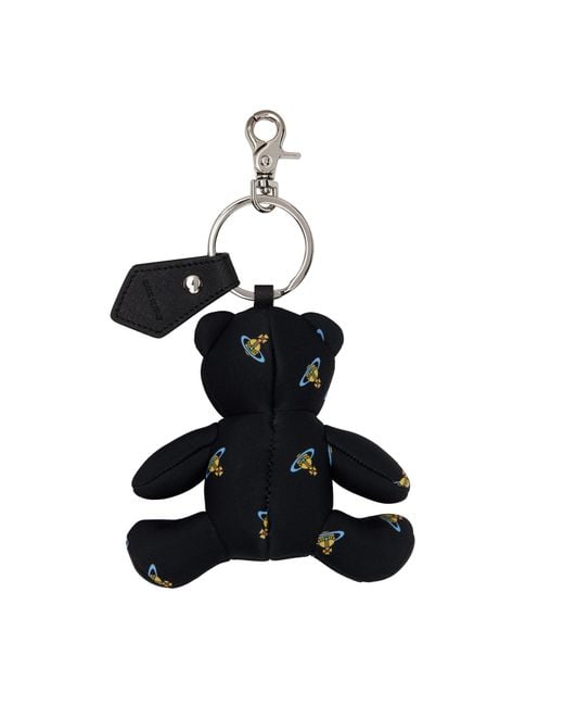 Vivienne Westwood White Bear Key Chain for men