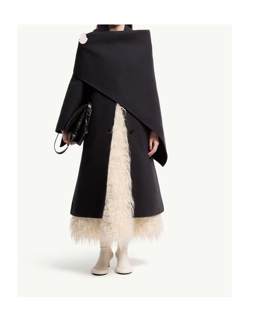 Moncler Natural X Jil Sander Textured Midi Skirt
