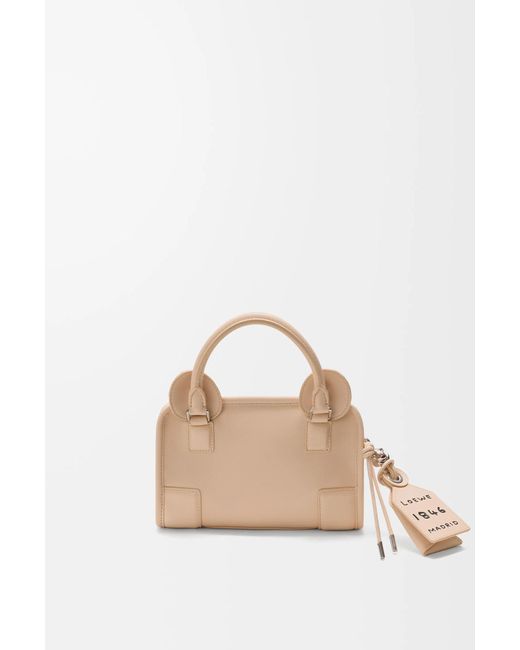 Loewe Natural Mini Lion Fringed Cut Amazona 180 Shoulder Bag