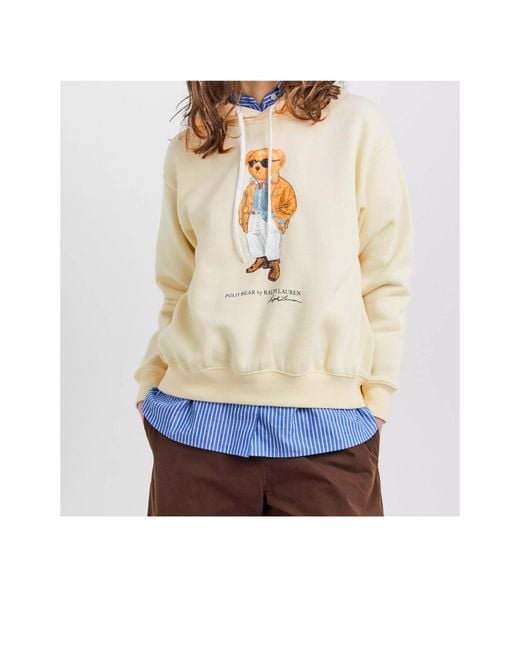 Polo Ralph Lauren Natural Hooded Sweatshirt