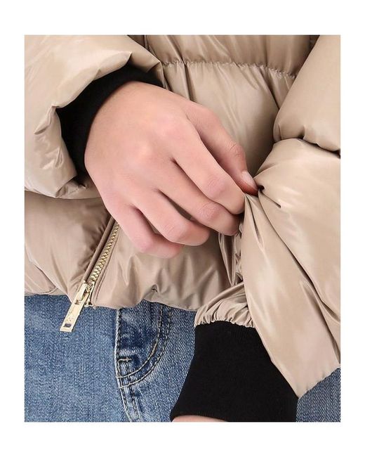 Moose Knuckles Natural Moonstone Down Padded Jacket