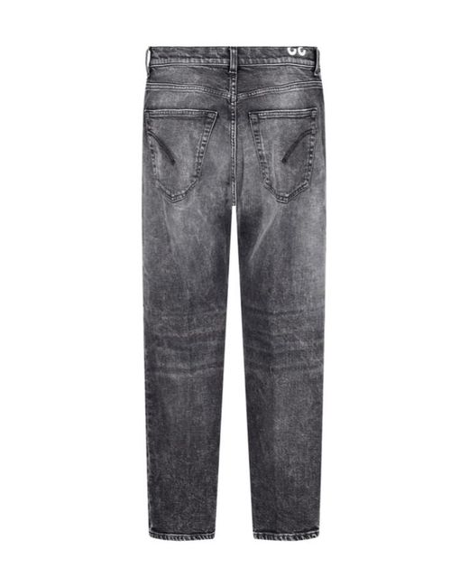 Dondup Gray Faded Wash Jeans for men