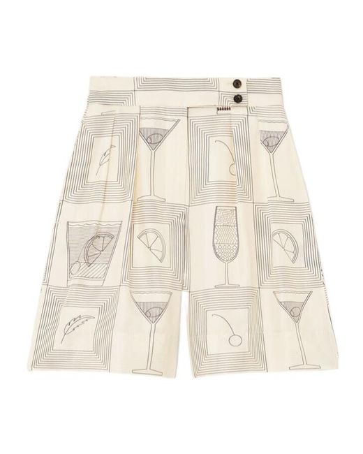 Loro Piana Natural Dorin Shorts