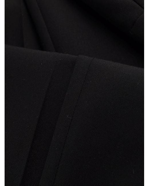 Givenchy Black Chain Link Straight Leg Trousers for men