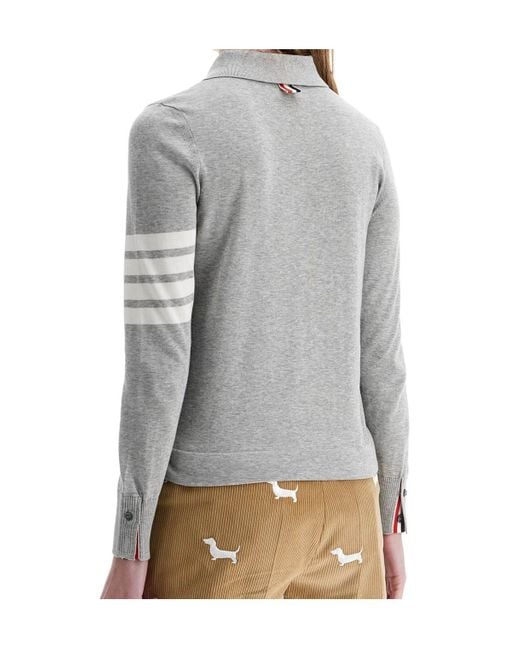 Thom Browne Gray Cardigans