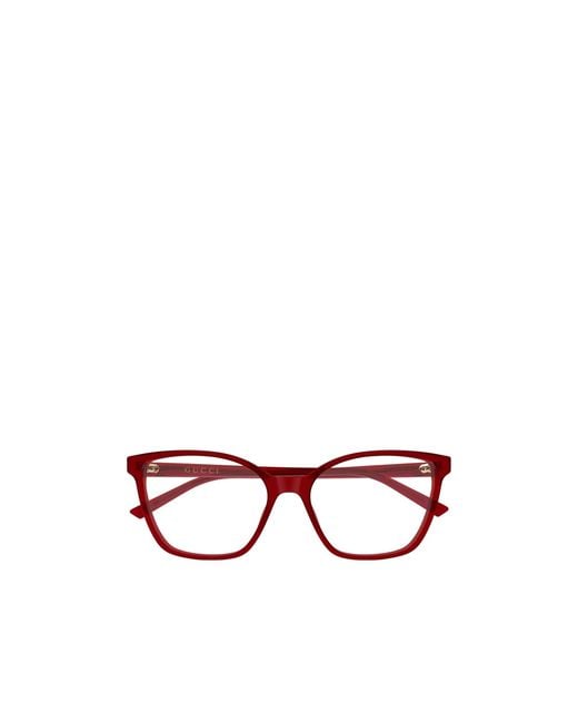 Gucci Multicolor Emblem Cat-Eye Eyeglasses