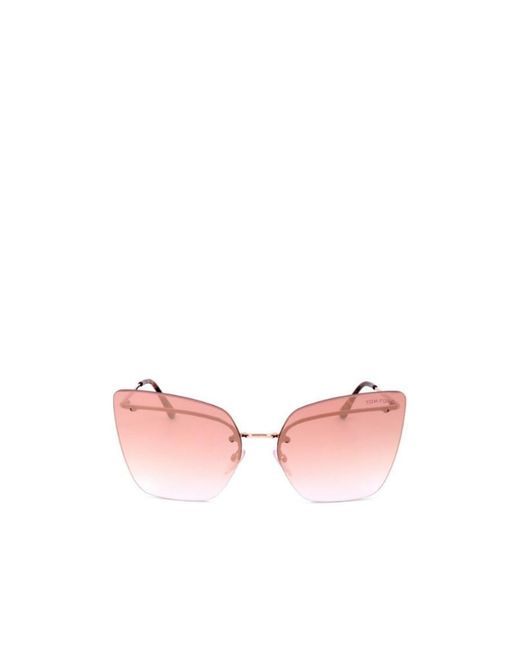 Tom Ford Pink Cat's Eye Sunglasses
