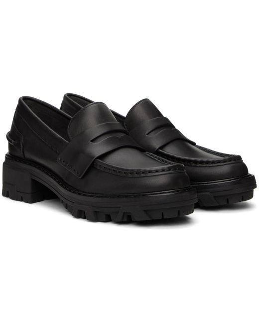 Rag & Bone Black Round Toe Loafers