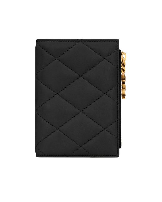 Saint Laurent Black Bifold Wallet