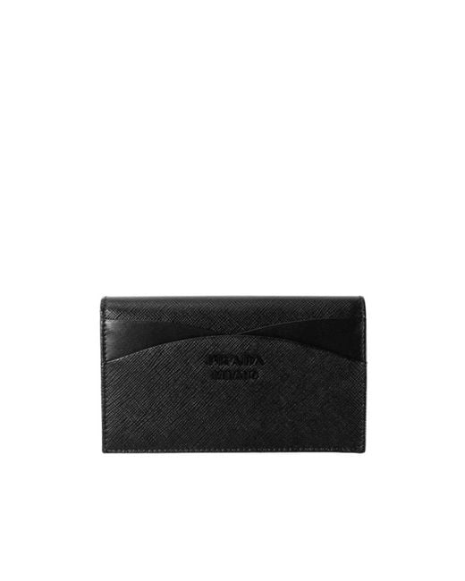 Prada Black Logo Wallet