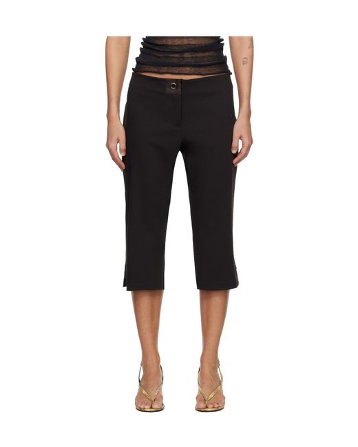 Paloma Wool Black Slim Fit Shorts