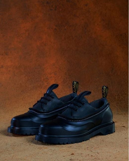 Dr. Martens Black 1461 Sub Panelled Boots for men