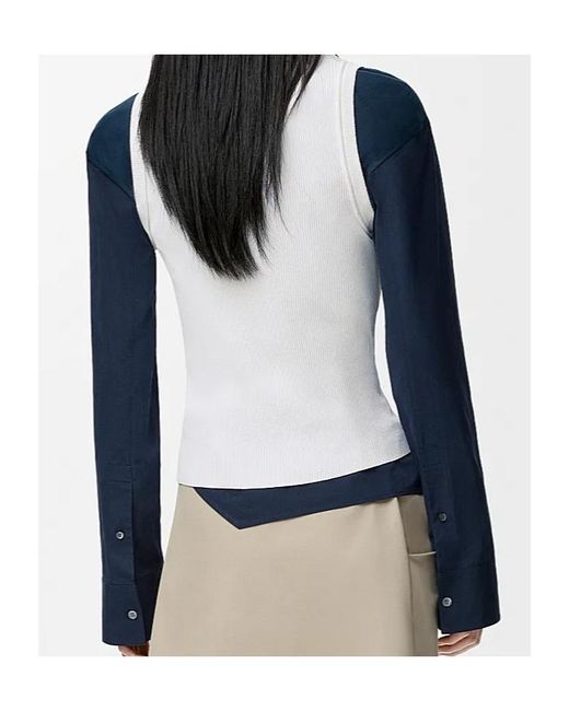 Loewe White Anagram Tank Top