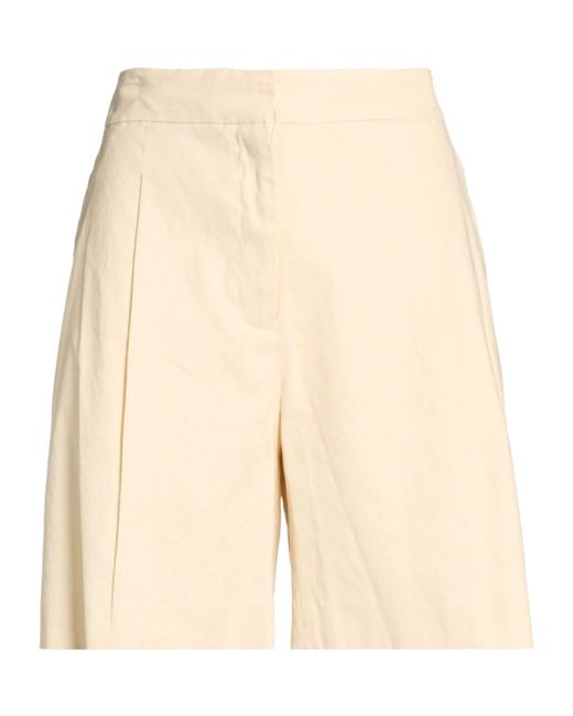 Rag & Bone Natural Woven Stretch Fabric Shorts