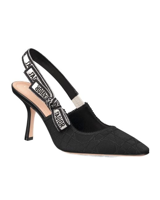 Dior Black J'A Slingback Pump