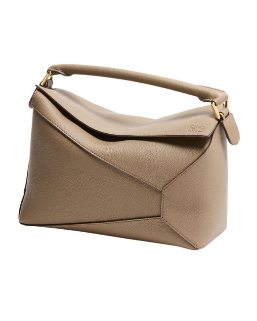 Loewe Natural Puzzle Edge Medium Bag
