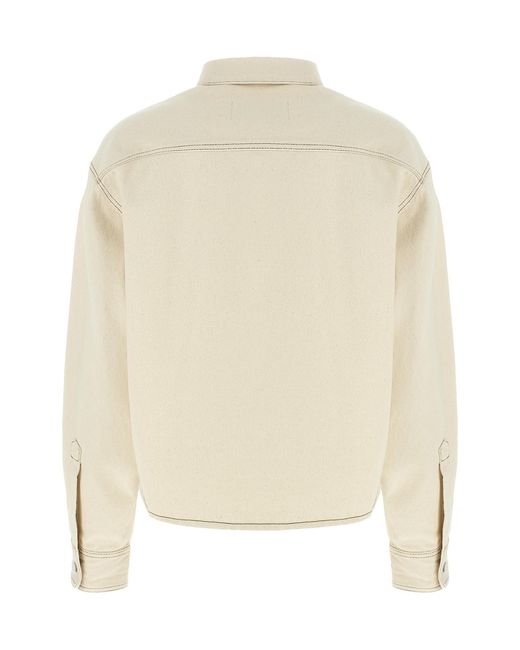 AMI Natural 'Ami De Coeur' Overshirt