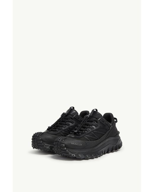 Moncler Black Trailgrip Gtx Lace-Up Sneakers