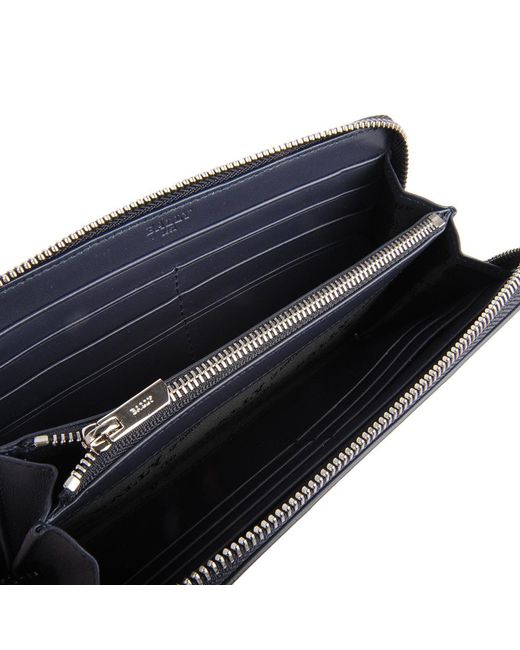 Bally Blue Logo Wallet for men