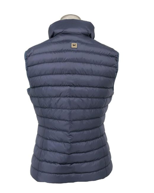 Weekend by Maxmara Blue Sleeveless Down Jacket