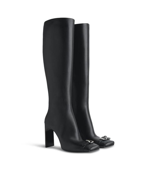 Balenciaga Black Bel Air 100Mm Boot