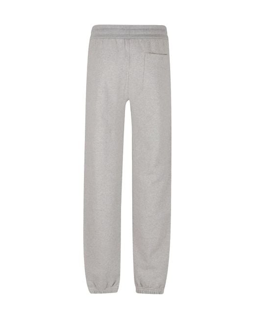 Jil Sander Gray Drawstring Track Pants