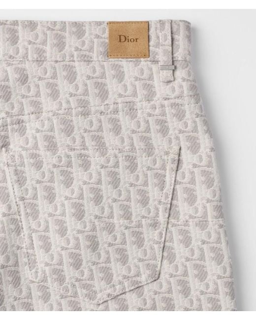 Dior Gray Regular-Fit Jeans
