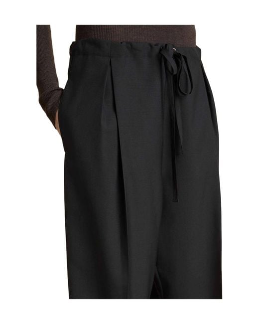 Khaite Black Trenton Pant
