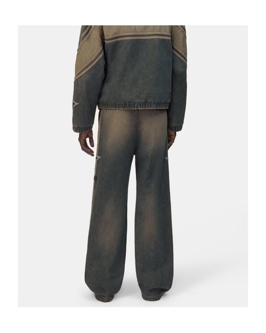 Amiri Gray Star-Detail Jeans for men