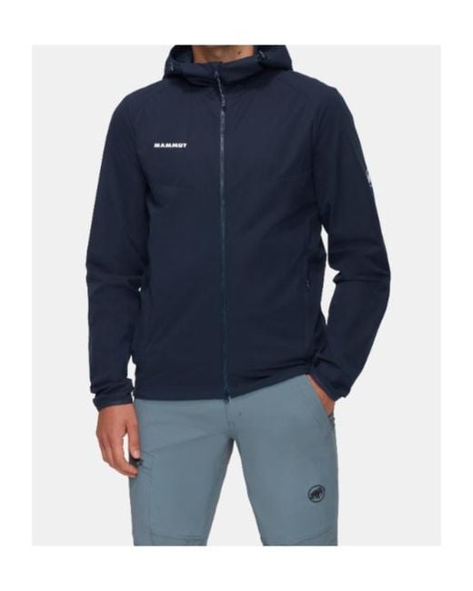 Mammut Blue Granite So Softshell Jacket for men