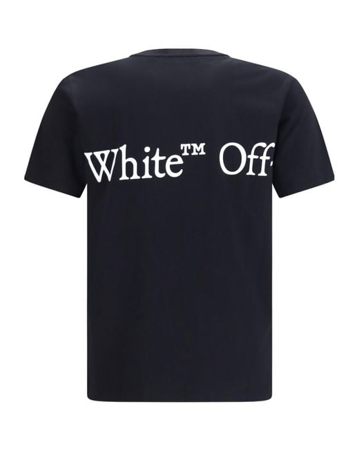 Off-White c/o Virgil Abloh Black Short-Sleeved T-Shirt for men
