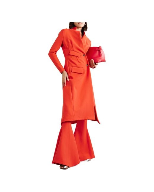 A.W.A.K.E. MODE Solid-Colored Long Coat