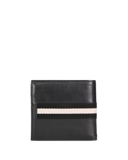 Bally Black Logo Wallet